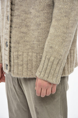 MM4 Cardigan UNISEX in Misto Alpaca