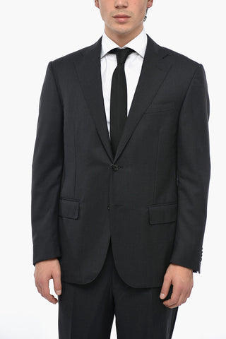 Virgin Wool LEADER Blazer with Flap Pockets