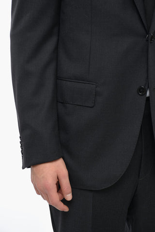 Virgin Wool LEADER Blazer with Flap Pockets