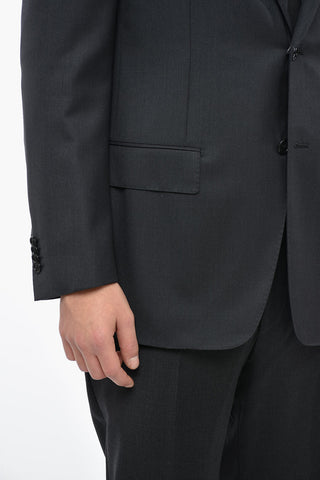 Blazer In Lana Mnonopetto MANTUA Foderato Con Tasche Ad Aletta