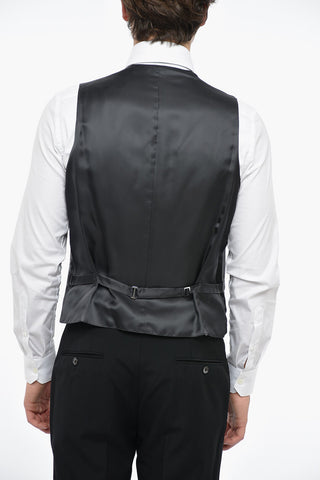 Virgin Wool LEADER Vest with Flush Pockets