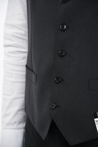 Virgin Wool LEADER Vest with Flush Pockets