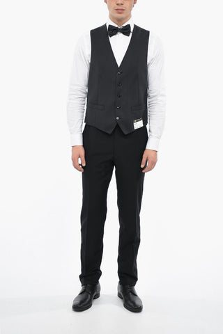 Virgin Wool LEADER Vest with Flush Pockets
