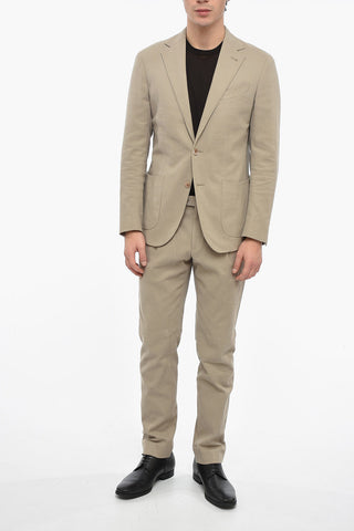 Halflined GATE Suit with Welt Pockets