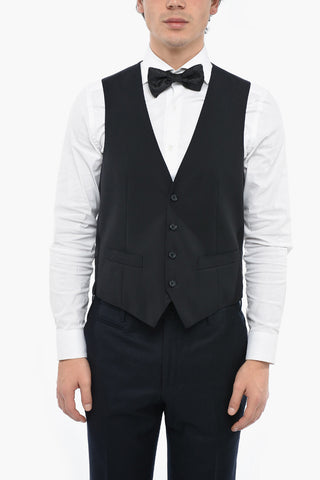 Flush Pocket Virgin Wool Vest