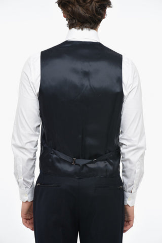 Flush Pocket Virgin Wool Vest
