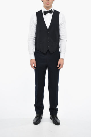 Flush Pocket Virgin Wool Vest