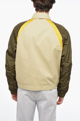 Bomber SPORT HYBRID TAPE con Maniche in Nylon a Contrasto