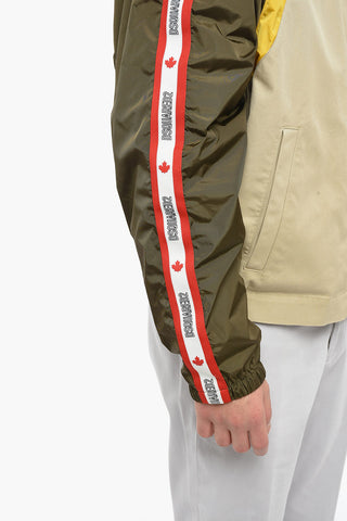 Bomber SPORT HYBRID TAPE con Maniche in Nylon a Contrasto