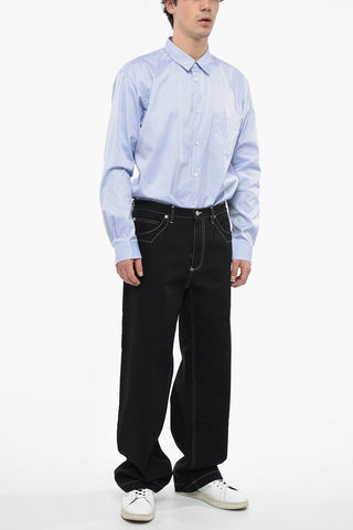 Visible Stiching Cotton 5 Pockets Pants