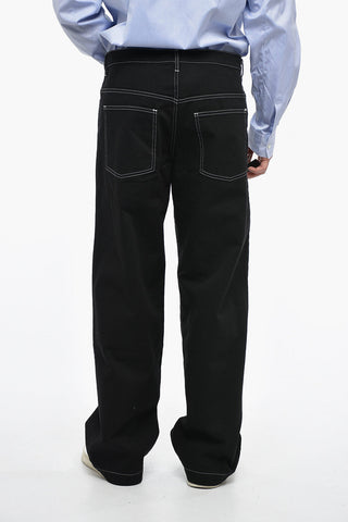 Visible Stiching Cotton 5 Pockets Pants