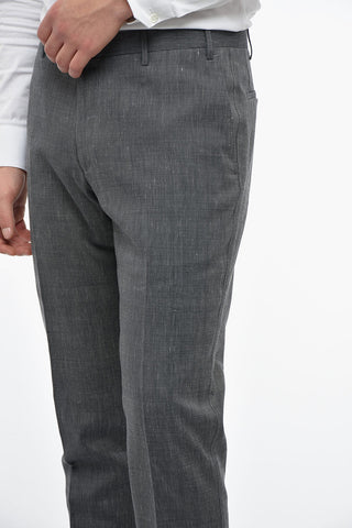 CC COLLECTION Peak Lapel RESET CERIMONIA Pin Check Suit