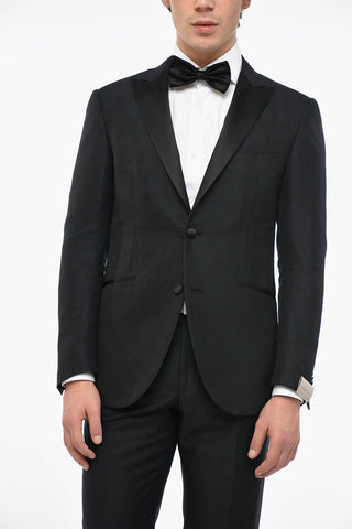 Abito Jacquard CERIMONIA ACADEMY con Rever in Satin