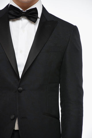 Abito Jacquard CERIMONIA ACADEMY con Rever in Satin
