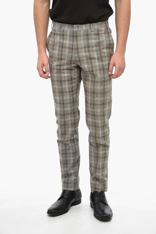 CC COLLECTION Zweiknopf-Anzug mit District-Check-Motiv