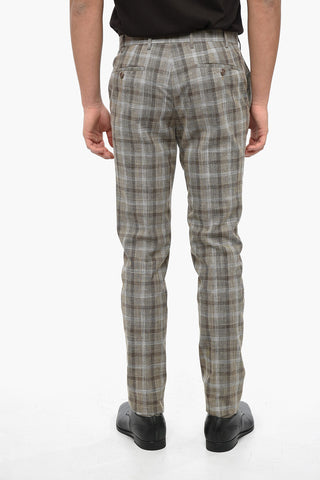 CC COLLECTION Zweiknopf-Anzug mit District-Check-Motiv