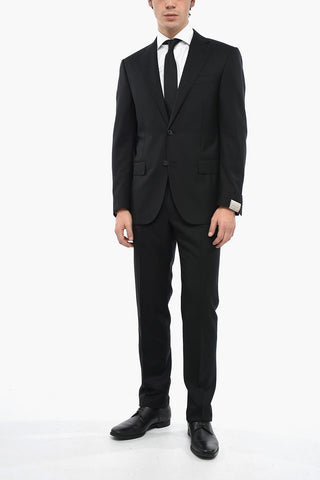 Abito Slim Fit LEADER in Lana Vergine