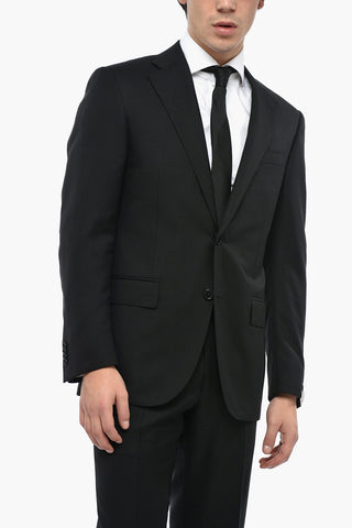 Abito Slim Fit LEADER in Lana Vergine