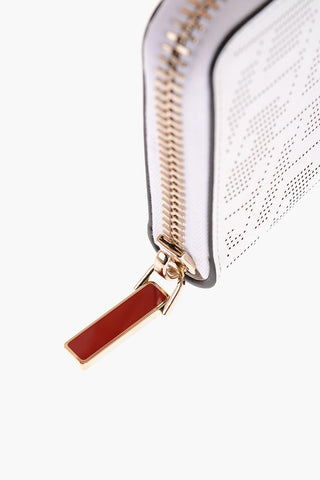 Perforated Leather M PANETTONE Wallet