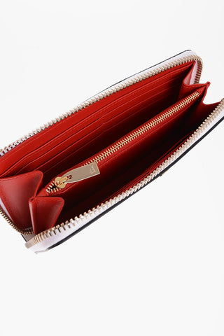 Perforated Leather M PANETTONE Wallet