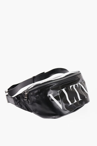 VLTN GARAVANI 광택 가죽 벨트백