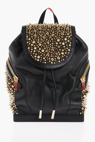 Zaino EXPLORAFUNK in Pelle Martellata con Borchie