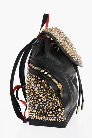 Zaino EXPLORAFUNK in Pelle Martellata con Borchie