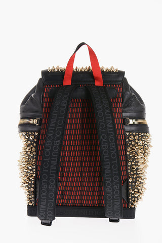 Zaino EXPLORAFUNK in Pelle Martellata con Borchie