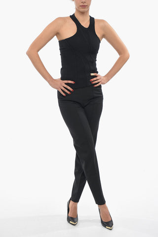 Ribbed Stretch Cotton Top