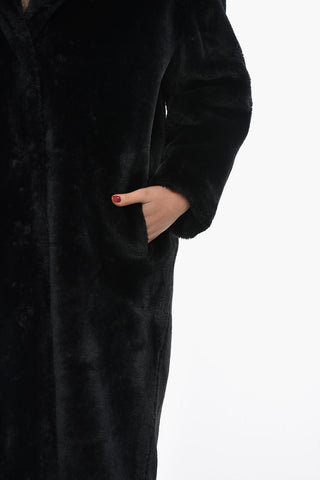 Single Breasted CAMILLA Faux-Fur Coat