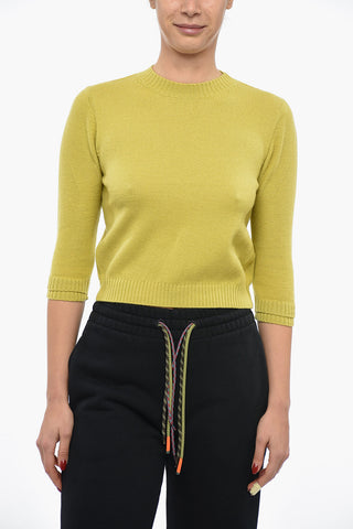 Wool and Cashmere Crew-neck Sweater