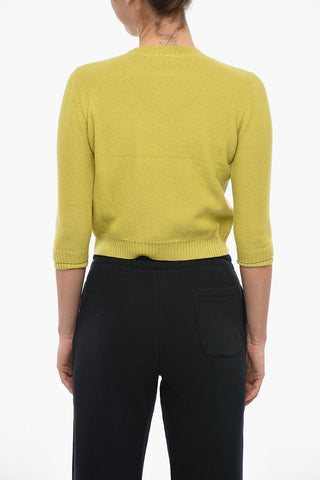 Wool and Cashmere Crew-neck Sweater