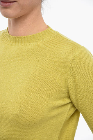 Wool and Cashmere Crew-neck Sweater