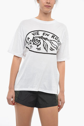 KEITH HARING Front Printed Crew-neck UNISEX T-Shirt