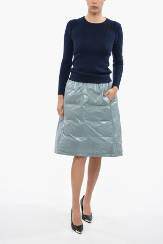 Crew Neck Aran Cashmere Sweater