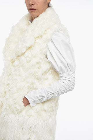 Faux-Fur JOPLIN Sleeveless Jacket