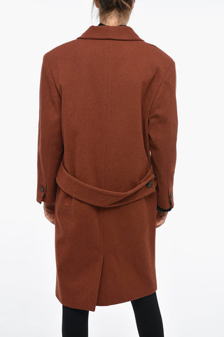 Cappotto DROP SHOULDER Doppiopetto con Martingala
