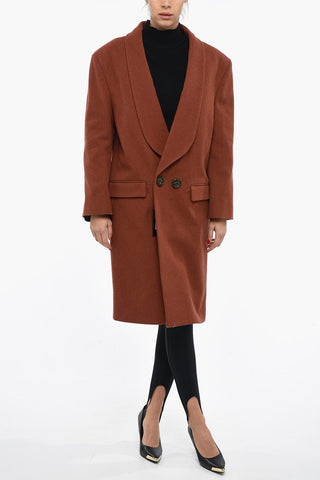 Cappotto DROP SHOULDER Doppiopetto con Martingala