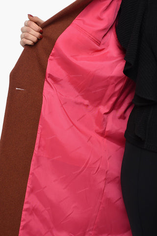 Cappotto DROP SHOULDER Doppiopetto con Martingala
