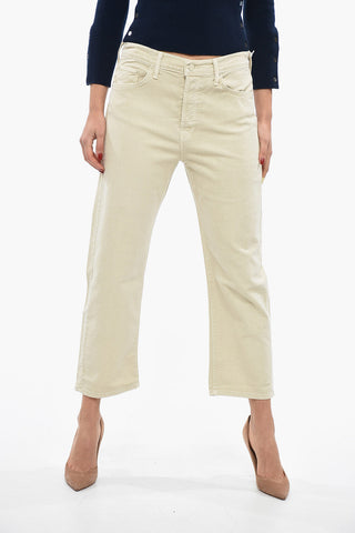 High-Waisted THE DITCHER Cropped Jeans 21cm