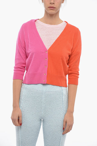 Interchangeable Detail Cashmere Cardigan