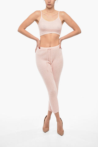Alpaca Blend BALLERINA Sweatpants with Drawstring
