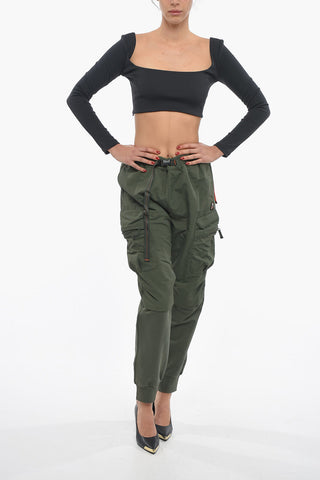 Pantaloni Cargo joggers Con Coulisse