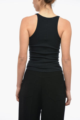 Ribbed Cotton Blend PALISSO Tank Top