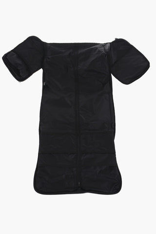 Denim Garment Bag With Camouflage Pockets