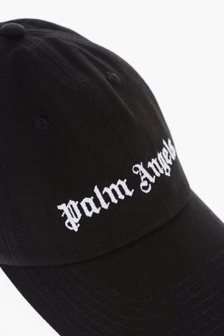 Cappello Da Baseball in Cotone Con Logo Ricamato a Contrasto