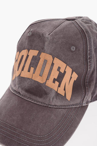 Faded Effect Cap with Contrasting Print