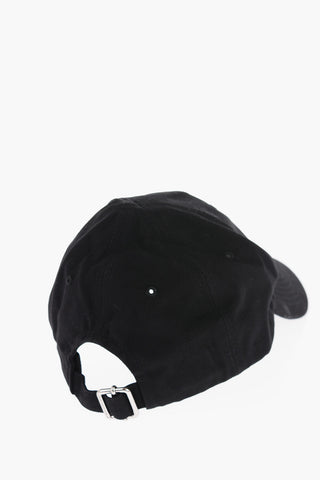 Cappello da Baseball in Cotone con Ricamo Logo a Contrasto