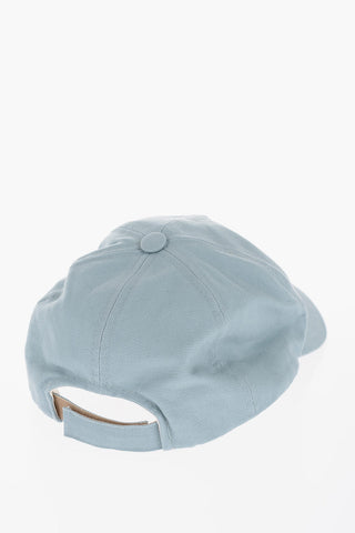 Solid Color Cap with Embroidered Logo