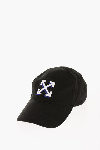 Cotton Cap with Contrast-Embroidery Logo